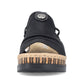 Rieker Wedge Sandal V7972-00 BLACK