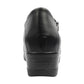 Valerias Black Soft Leather Wide fitting Zip Shoe Boot 9510