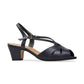 Van Dal LIBBY Navy Leather Wide Fitting Sandal
