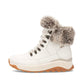 Rieker Evolution W0063 OFF WHITE Fur Cuff Trainer style Boot
