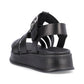 Rieker R-evolution Chunky Wedge Sandal W0804-00 BLACK
