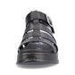 Rieker R-evolution Chunky Wedge Sandal W0804-00 BLACK