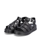Rieker R-evolution Chunky Wedge Sandal W0804-00 BLACK
