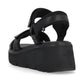 Rieker R-Evolution Chunky Wedge Sandal W1552-00 BLACK