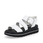 Rieker R-Evolution Chunky Wedge Sandal W1650-80 WHITE