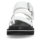Rieker R-Evolution Chunky Wedge Sandal W1650-80 WHITE