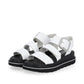 Rieker R-Evolution Chunky Wedge Sandal W1650-80 WHITE
