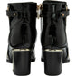 Lotus  Ankle boot with block heel Wells BLACK PAT ULB317BP