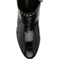 Lotus  Ankle boot with block heel Wells BLACK PAT ULB317BP