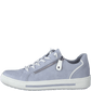 Jana Wide Fit Trainer With Zip and Laces 23660-833 Sky Blue