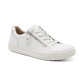 Jana 23660 Trainer Style Shoe WHITE/SILVER With Zip 23660-42-191
