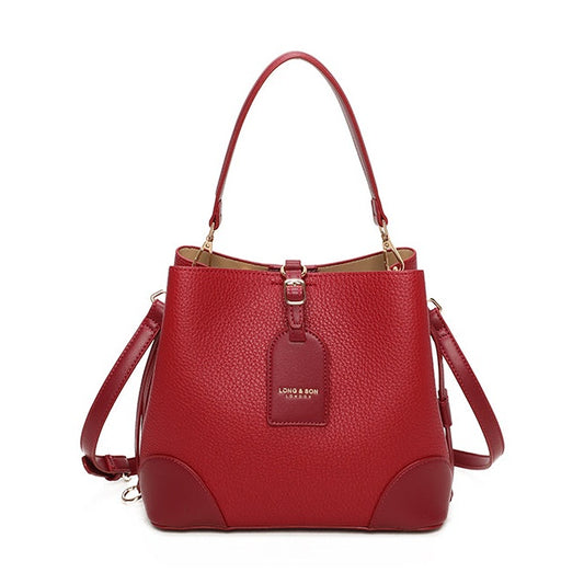 Long and Son  Xc3327 RED Crossbody Handbag / Shoulderbag