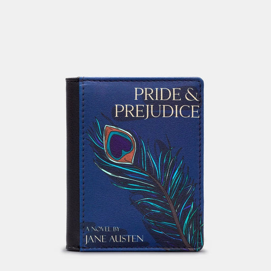 New Disguise Pride & Predudice Flap Over Cardholder BLACK Y1214 BC PP 1