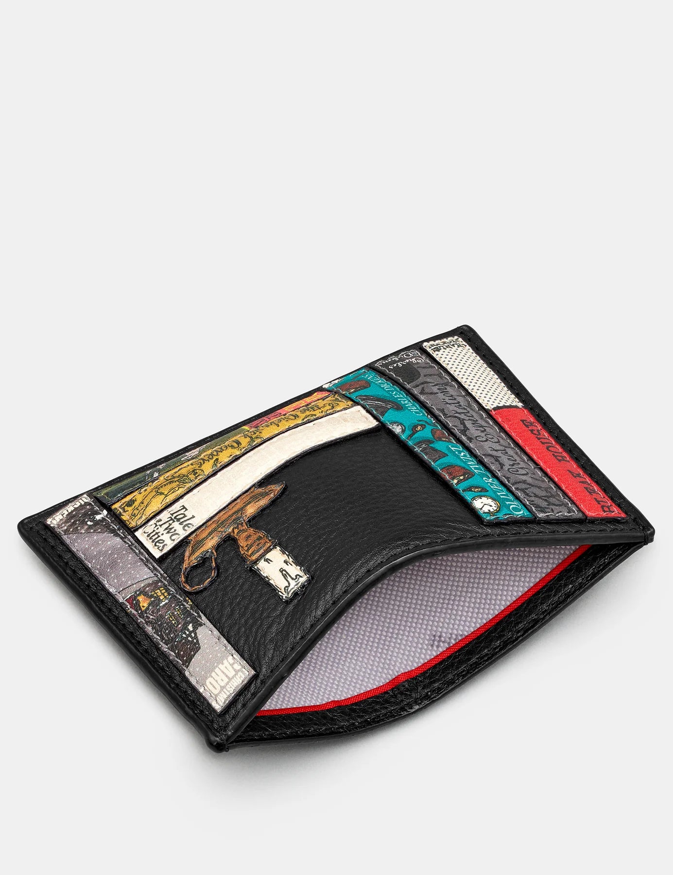 Yoshi Dickens Bookworm Cardholder BLACK Y1218 LBR CD1