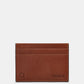 Yoshi Bookworm Slim Brown Leather Cardholder  Y1218LBR8