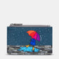New Disguise Rainy Day Zip Card Holder MULTI Y1221 23 RAIN