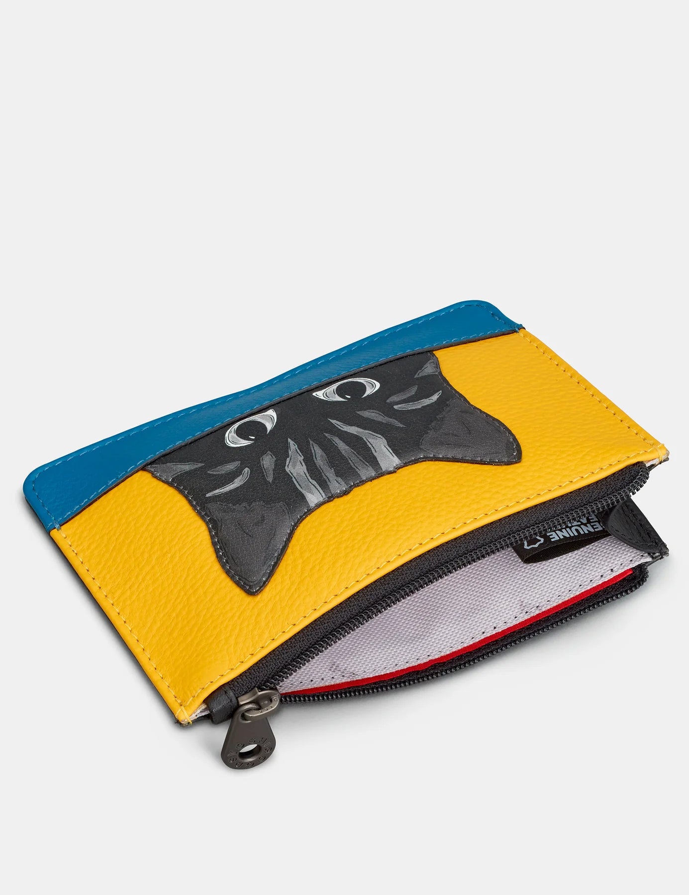 Yoshi Cat Colour Block Purse BLACK Y1321 CATCB1