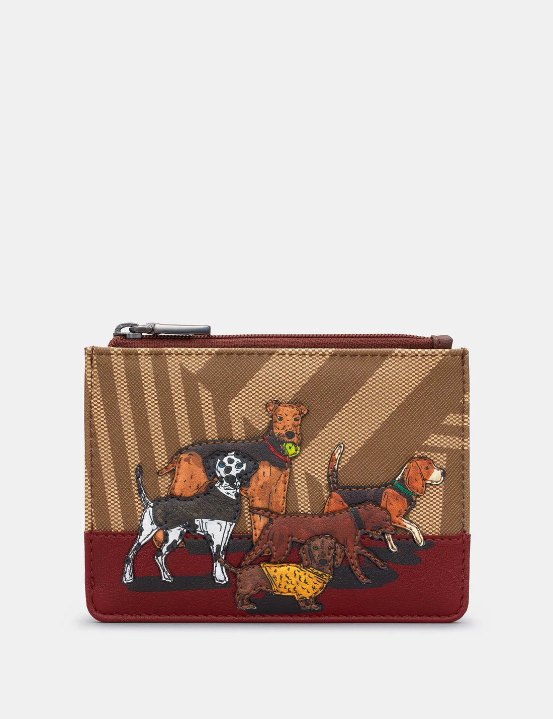 New Disguise Dog Walk Zip Top Purse BROWN Y1321 DW 2