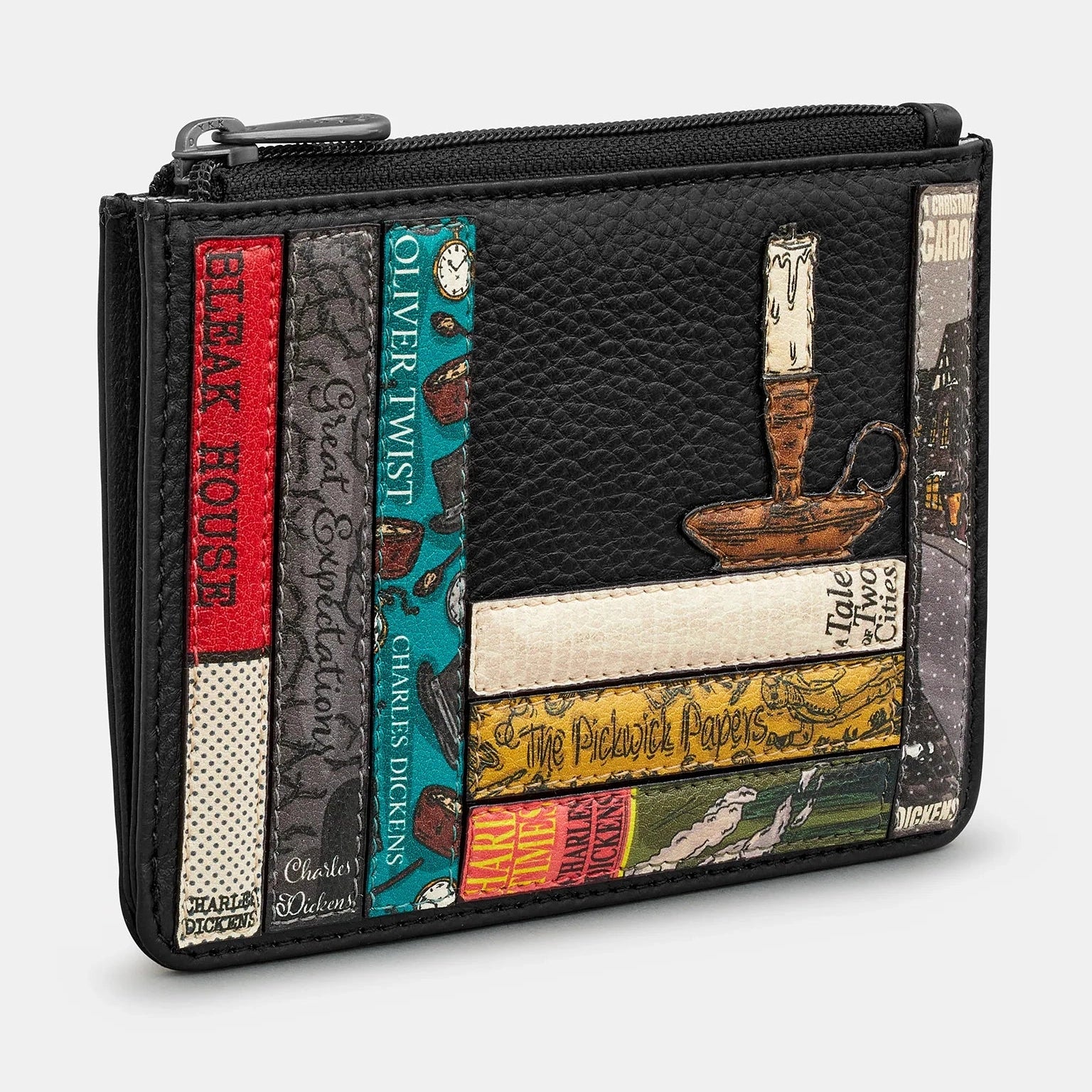 Yoshi Dickens Bookworm Purse BLACK Y1321 LBR CD1