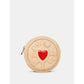 Yoshi Jammie Dodger Leather Purse CREAM Y1323JMD