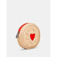 Yoshi Jammie Dodger Leather Purse CREAM Y1323JMD