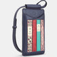 Yoshi Jane Austen Bookworm Phone Case NAVY Leather Y6701 LBR JA6