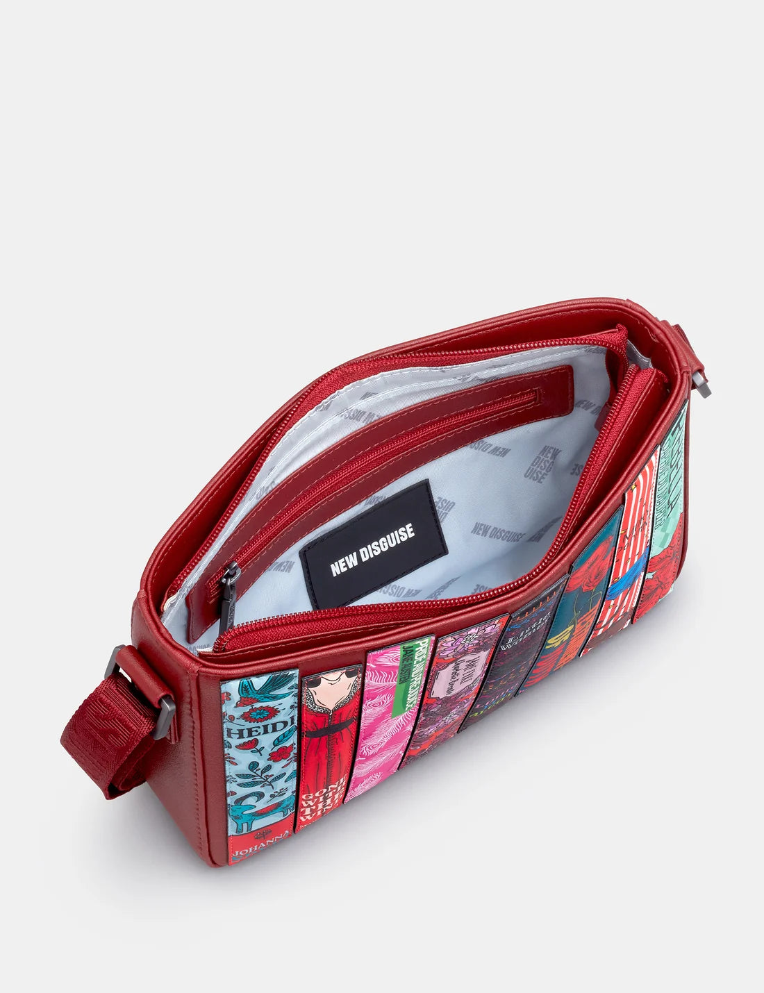 New Disguise Luminary Vegan Cross Body Bag Cherry YB214 LBR FP 86