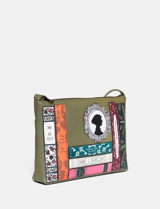 Yoshi Jane Austin Crossbody Handbag OLIVE YB214 LBR JA 6