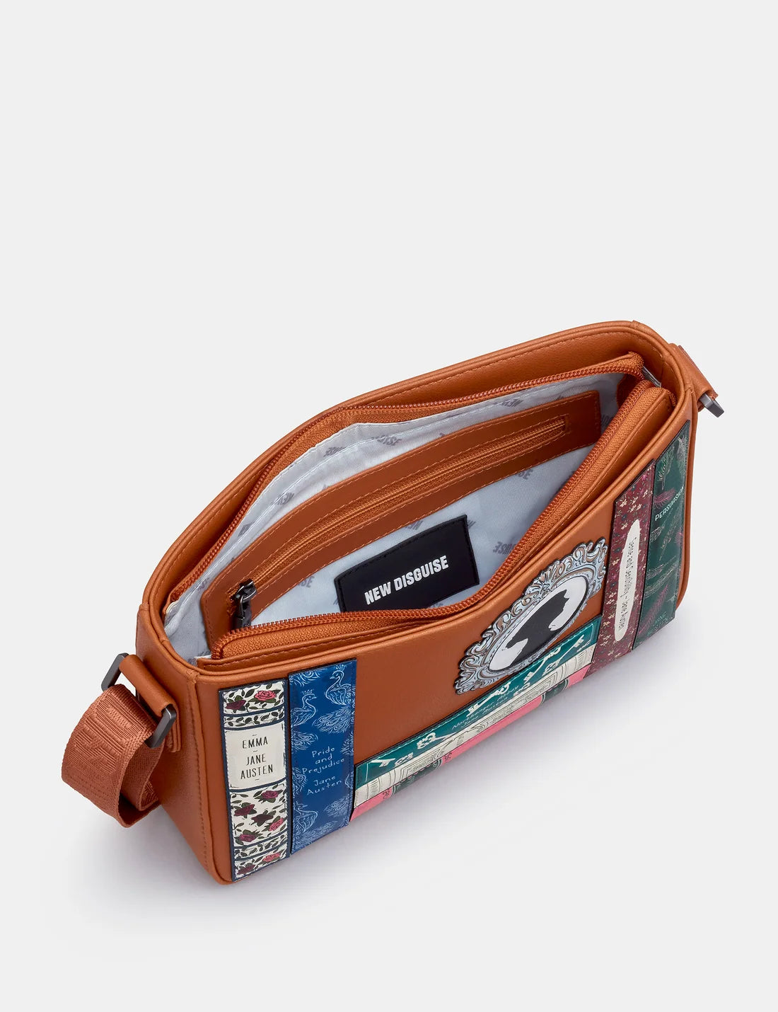 New Disguise Jane Austen Cross Body Bag TAN YB214 LBR JA4