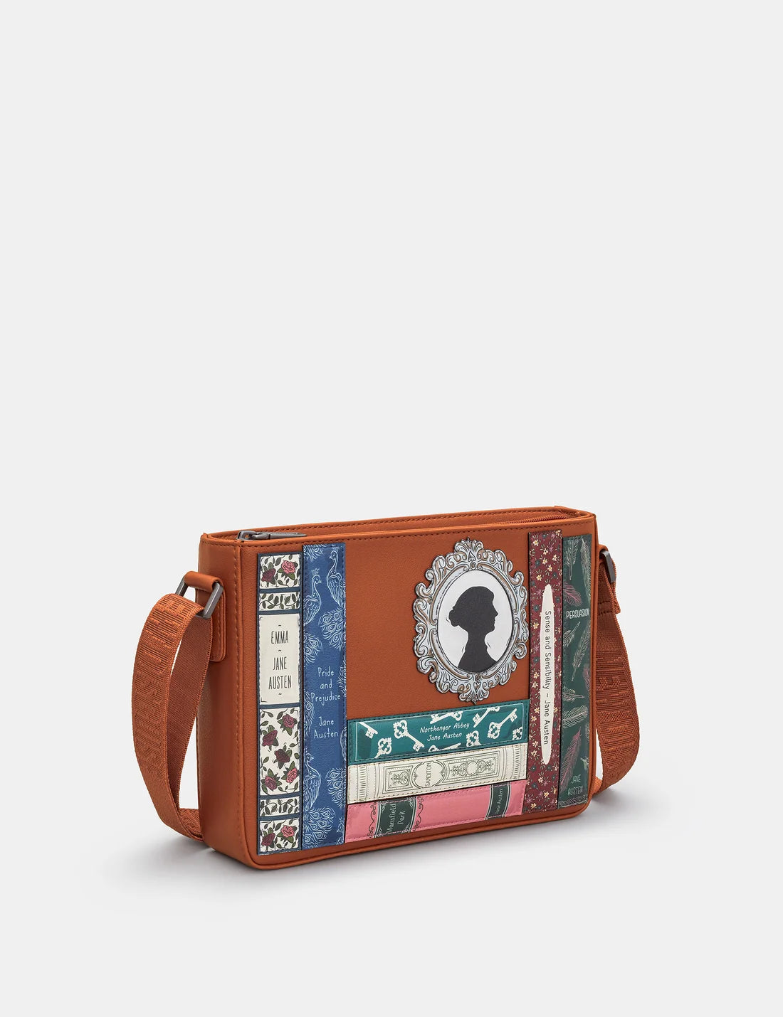 New Disguise Jane Austen Cross Body Bag TAN YB214 LBR JA4