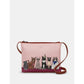 Yoshi Party Cats Cross Body Bag  BROWN YB214 PRTCT