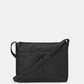 Bees Love BLACK Yellow Lavender Soft Leather Cross Body Bag
