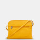 Yoshi Soft Leather Bee Hive Crossbody YELLOW Bag