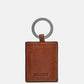 Yoshi Bookworm Library Keyring BROWN Leather YKRLBR8