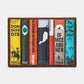Yoshi Bookworm Slim Brown Leather Cardholder Y1218LBR8