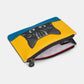 Yoshi Cat Colour Block Purse BLACK Y1321 CATCB1