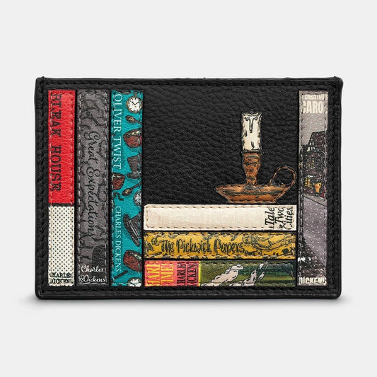 Yoshi Dickens Bookworm Cardholder BLACK Y1218 LBR CD1