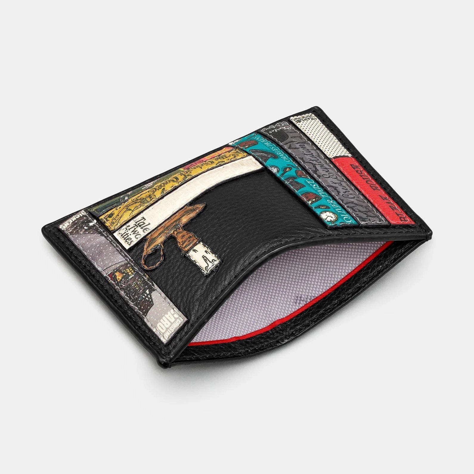 Yoshi Dickens Bookworm Cardholder BLACK Y1218 LBR CD1