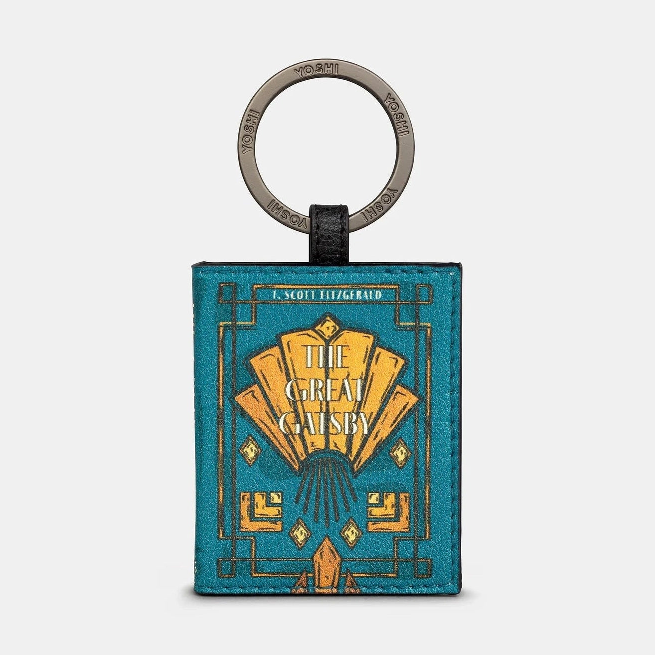 Yoshi Great Gatsby Keyring TEAL YKRLBRTGG1