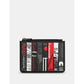 Yoshi Horror Bookworm Zip top Purse BLACK .