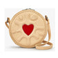 Yoshi Jammie Dodger Biscuit Leather Cross Body Bag
