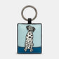 Yoshi Party Dogs Keyring Dalmatian BLACK Leather YKR PRTDG 1C