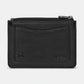 Yoshi Sci Fi Black Leather Zip Top Purse Y1321 LBR SF 1