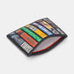 Yoshi Sci Fi Cardholder BLACK Leather Y1218LBRSF1