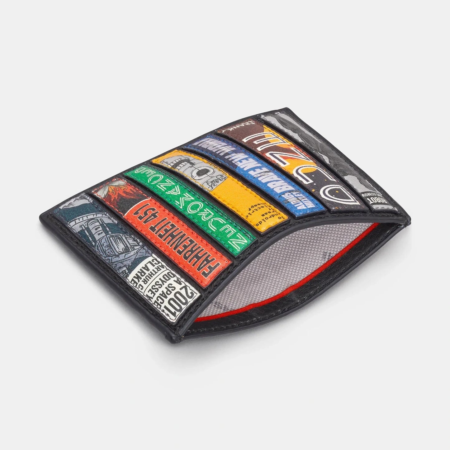 Yoshi Sci Fi Cardholder BLACK Leather Y1218LBRSF1