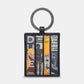 Yoshi Sci Fi Keyring BLACK Leather YKR LBR SF1