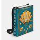 Yoshi The Great Gatsby Vegan Leather Cross Body Book Bag
