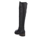 Rieker Z9591-01 Black Riding Style long leg Boots