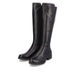 Rieker Z9591-01 Black Riding Style long leg Boots