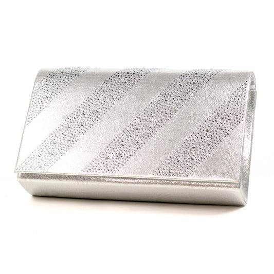 Lunar Emmerline Occasion Wear Bag SILVER ZLR060SL